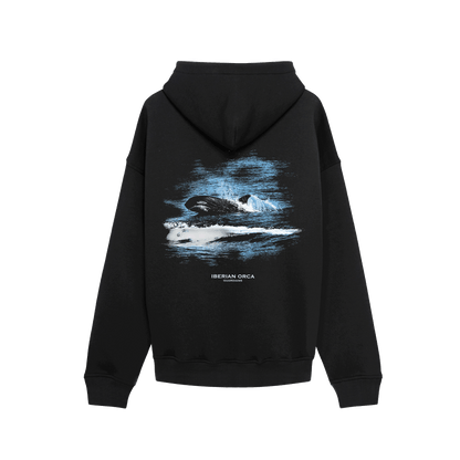 NEW! Orca Hoodie Black