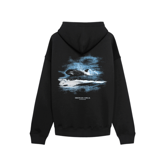 NEW! Orca Hoodie Black